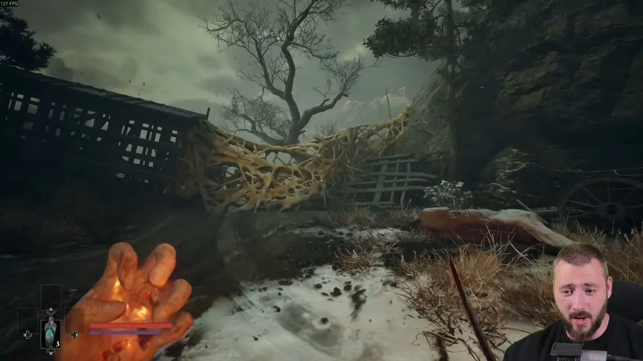 Valor Mortis ambers Bottomless Well burnable obstruction on the return route