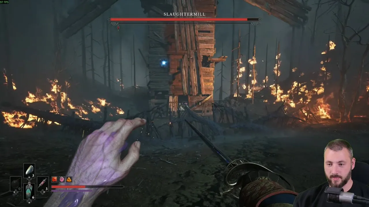 Valor Mortis bosses: using the freeze step at Slaughtermill's lower opening