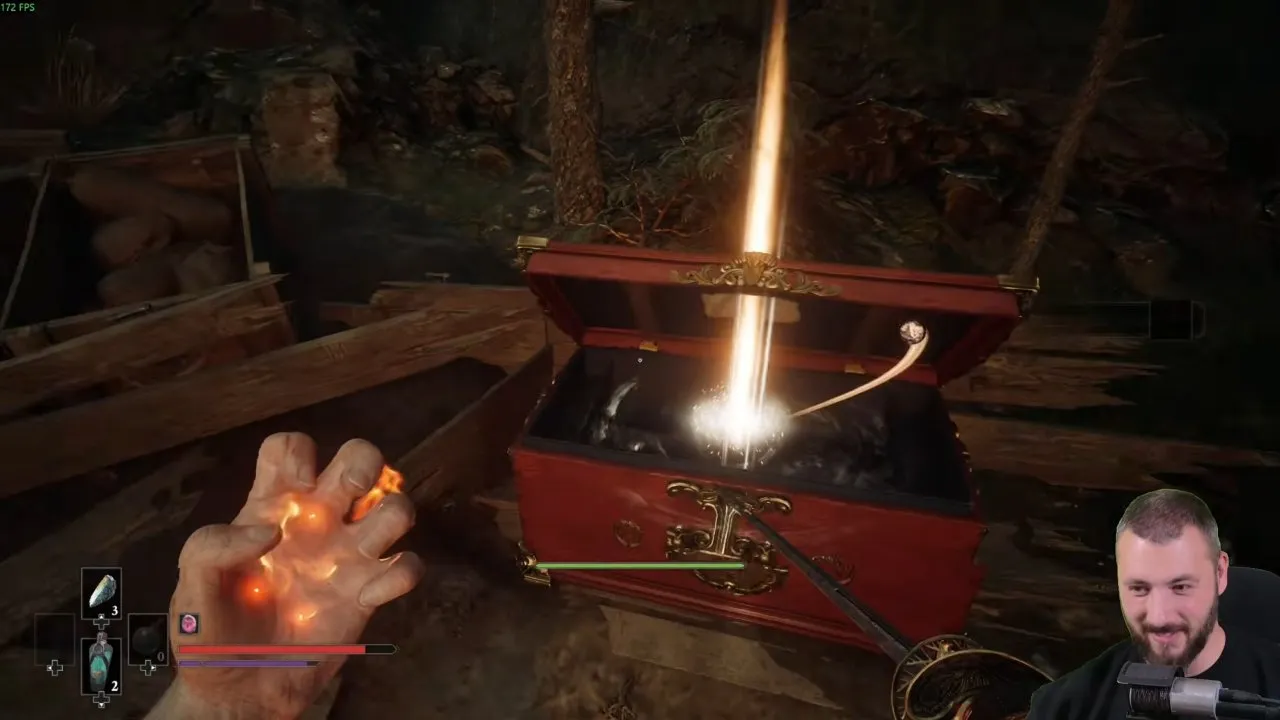Valor Mortis Eternal Guard Duelist Focus chest behind the opening-area guard