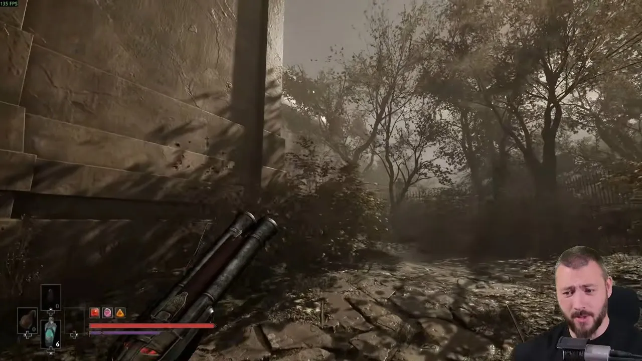 Valor Mortis weapon upgrades church exterior route used to climb toward the roof
