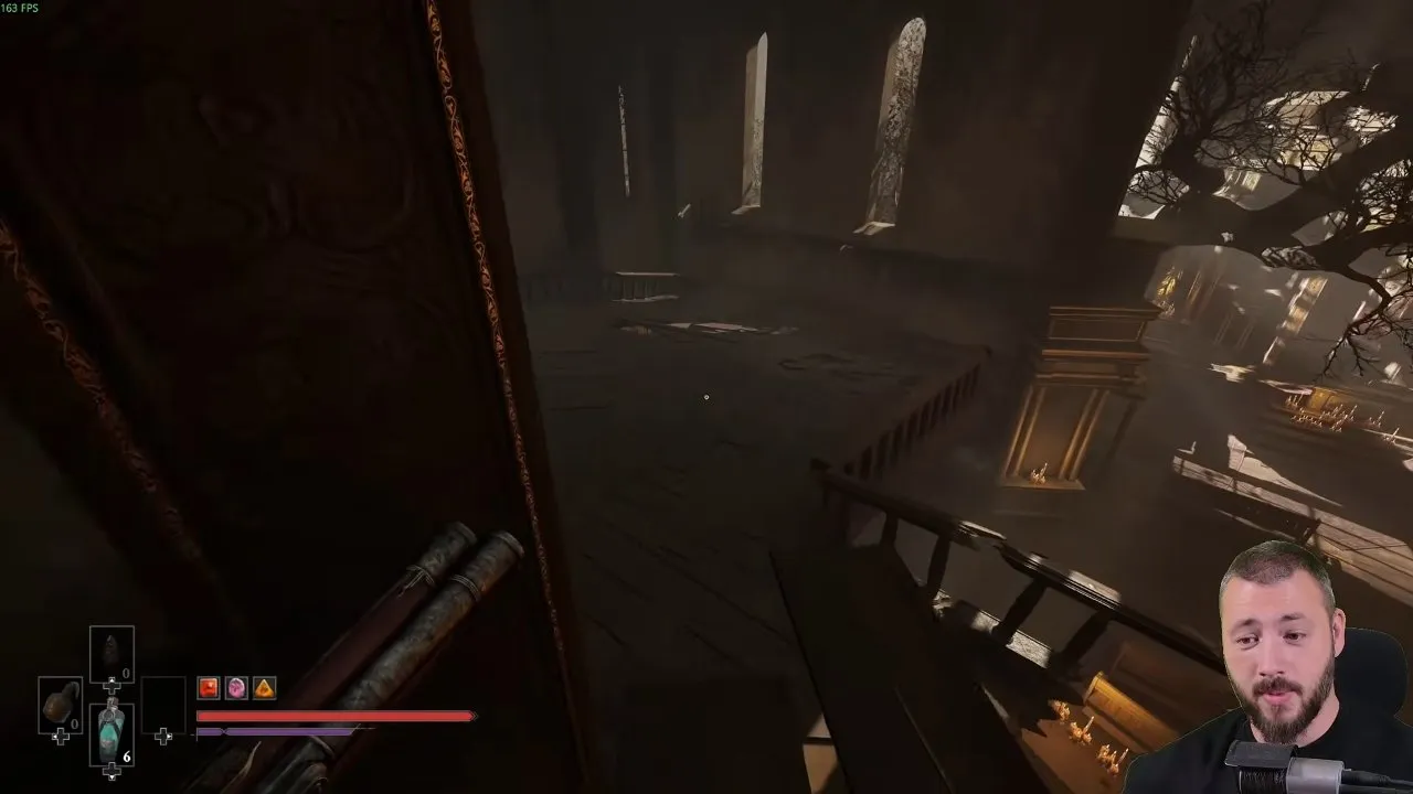 Valor Mortis weapon upgrades Distilled Blade Material route at the backside of the church